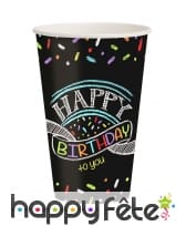 Décos gâteau Happy Birthday de table, image 7