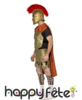 Costume de gladiateur or et rouge, image 1