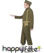 Déguisement garde seconde guerre mondiale vert, image 1