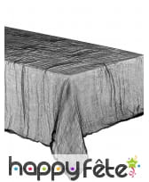 Drap gris transparent en tissu de 150 x 210cm, image 2