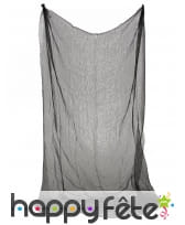 Drap gris transparent en tissu de 150 x 210cm