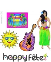 Décorations hawaïennes