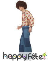 Pantalon patchwork pour homme, image 1