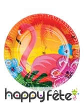 Décorations Hawai flamant rose, image 3