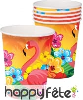 Décorations Hawai flamant rose, image 4