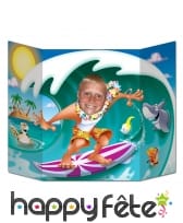 Décor hawaïen masculin pour photo, image 1