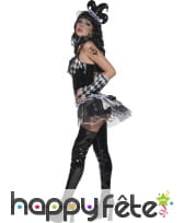 Déguisement cirque sinistre arlequine, image 1