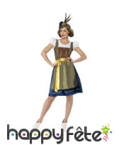 Déguisement Heidi traditionnel pour femme
