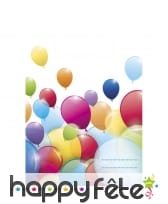 Décos imprimés ballon pour table d'anniversaire, image 2