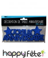 Déco Joyeux Anniversaire en paillettes de 4,5cm, image 2