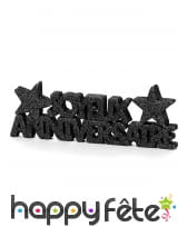 Déco Joyeux Anniversaire en paillettes de 4,5cm, image 6