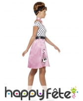 Déguisement jupe rose rock'n roll années 50, image 2