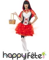 Déguisement lumineux chaperon rouge