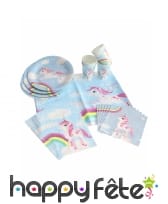 Décoration Licorne enchantée pour anniversaire, image 8