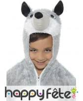 Déguisement loup gris enfant, image 2