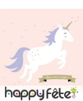Décoration licorne pour table d'anniversaire, image 1