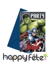 D&eacute;coration Mighty Avengers de table d'anniversaire, image 2