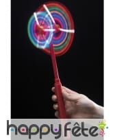 Double moulin à vent lumineux