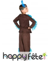 Déguisement marron bleu de petit Indien, image 2