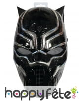 Demi masque black panther pour enfant, image 1