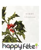 Déco Merry Christmas pour table de Noël, image 1