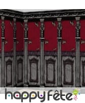 Décors muraux colonnes squelette, par 2