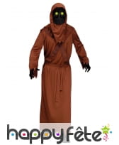 Déguisement marron de sans visage pour homme