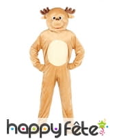 Déguisement mascotte de renne pour adulte
