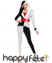 Déguisement moulant de Cruella