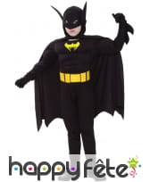 Déguisement musclé de Batman pour enfant