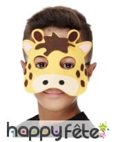 Demi masque de girafe pour enfant