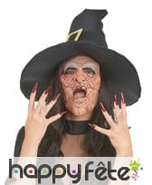 Demi-masque de laide sorcière, image 1