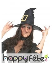 Demi-masque de laide sorcière