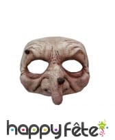 Demi-masque de sorcière pour adulte