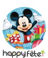 Disque Mickey en sucre de 20cm