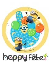 Disque Minions en azyme de 18,5 cm