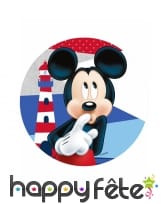 Disque Minnie et Mickey en azyme de 21cm, image 1