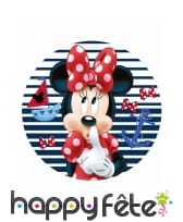 Disque Minnie et Mickey en azyme de 21cm, image 2