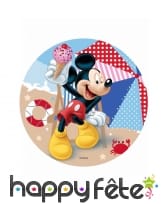 Disque Minnie et Mickey en azyme de 21cm, image 3