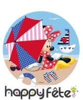 Disque Minnie et Mickey en azyme de 21cm, image 4