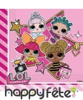 Déco metallic L.O.L pour table d'anniversaire, image 2