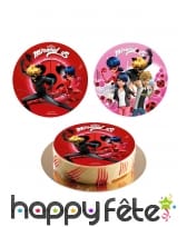 Disque Miraculous Ladybug azyme de 20cm, image 2