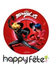 Disque Miraculous Ladybug azyme de 20cm
