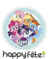 Disque My Little Pony de 21 cm en azyme, image 1