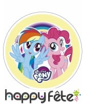 Disque My Little Pony de 21 cm en azyme, image 2
