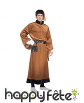 Déguisement manteau marron russe traditionnel