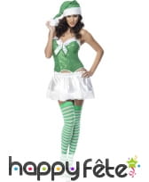 Déguisement mere noel vert, image 2