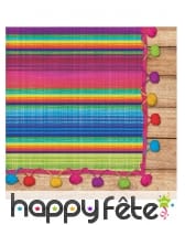 Décorations mexicaine Poncho aux couleurs vives, image 10