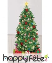 Déco murale Sapin de Noël de 165cm, image 1