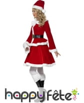 Déguisement de mère Noël en velours, image 1